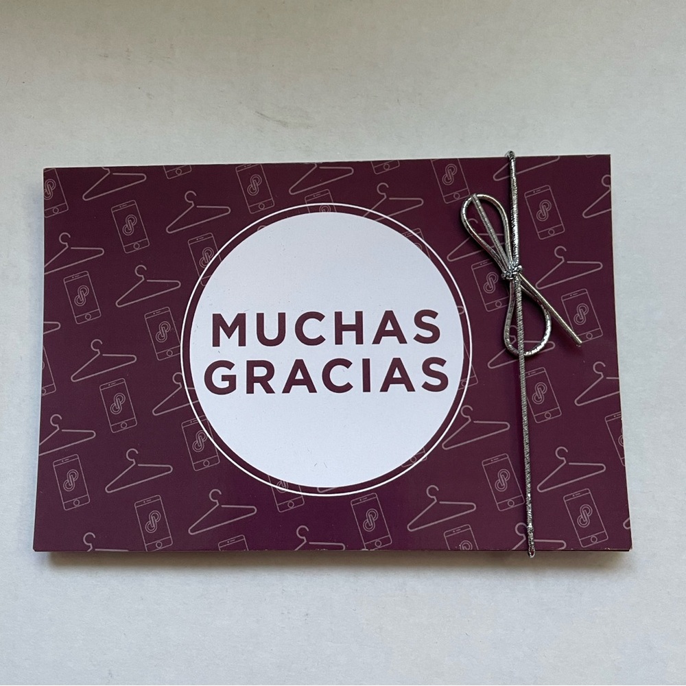 Poshmark Spanish Thank You Card Bundle